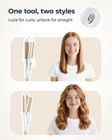 Dual Voltage 1.5” Curler for Soft Curls – Perfect for Travel