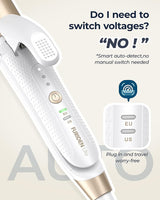 Dual Voltage 1” Curler for Defined Curls – Perfect for Travel