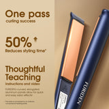 NEW FURIDEN DUET STYLE 2-IN-1 FLAT IRON IN ROYAL BLUE