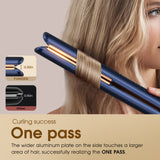 NEW FURIDEN DUET STYLE 2-IN-1 FLAT IRON IN ROYAL BLUE
