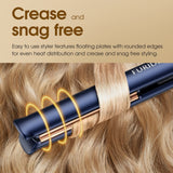 NEW FURIDEN DUET STYLE 2-IN-1 FLAT IRON IN ROYAL BLUE