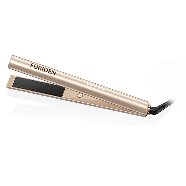 FURIDEN 2 in 1 Ceramic Tourmaline Flat Iron Gold FURIDEN Official