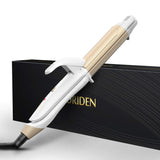 FURIDEN 2019 Best Mini Hair Straightener | Flat Iron Travel Size | Hair Straightening And Curling Iron 2 In 1 | Flat Iron For All Hair Types With Dual Voltage | White