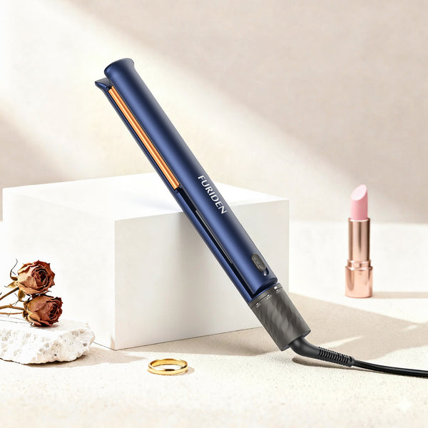 NEW FURIDEN DUET STYLE 2-IN-1 FLAT IRON IN ROYAL BLUE