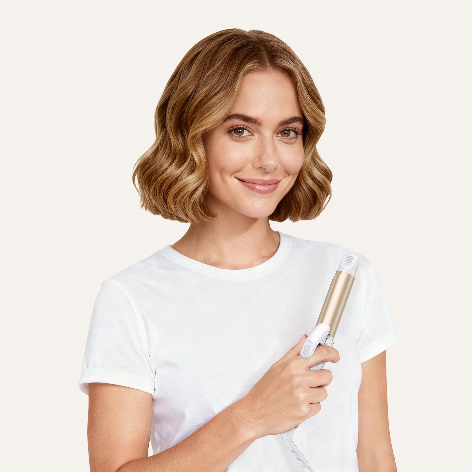 FURIDEN Mini Flat Iron | Hair Straightener and Curler 2 in 1 