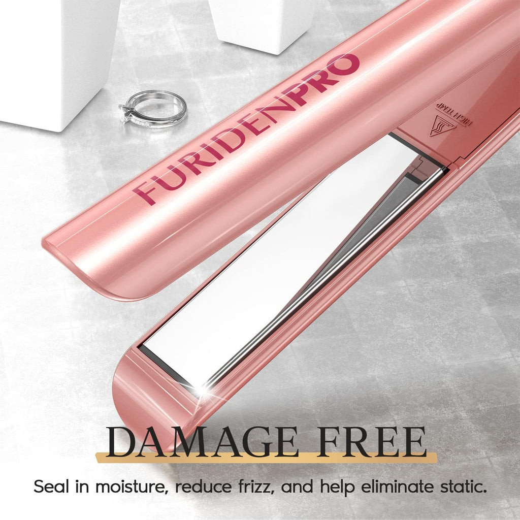 FURIDEN Hair Straightener Professional Titanium Hair Straightener and