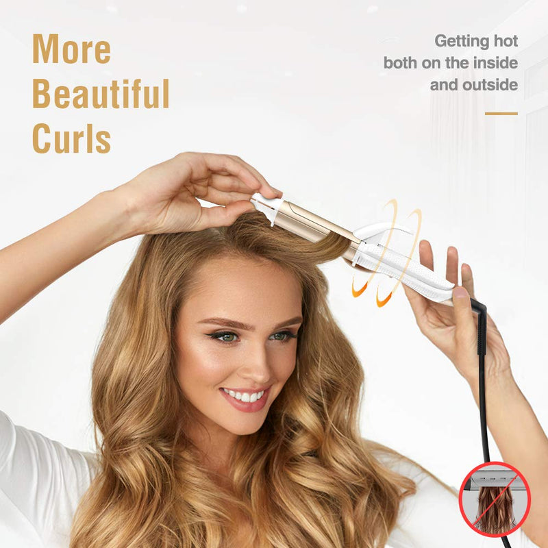 FURIDEN Mini Flat Iron Hair Straightener and Curler in